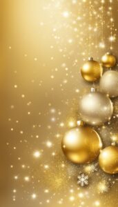 Gold Christmas Abstract background 1