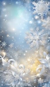 Silver Christmas Abstract background 2