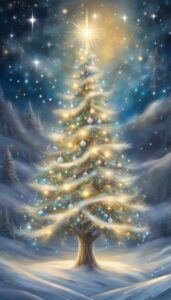 Silver Christmas Abstract background 3