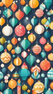 Vintage Retro Christmas Abstract background 1