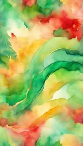 Watercolor Art Christmas Abstract background 3