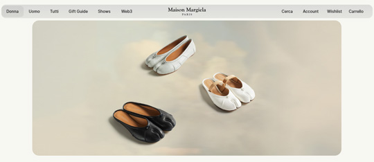 Maison Margiela website