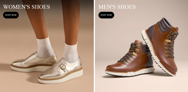 cole haan website