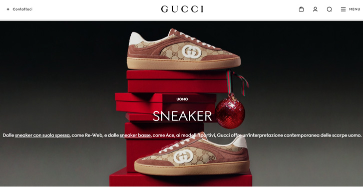 gucci sneakers website