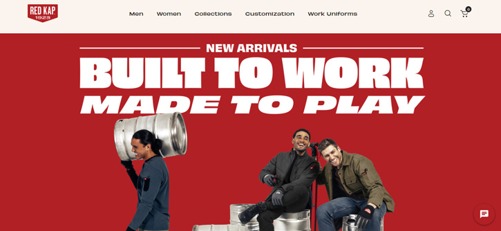 red kap workwear website