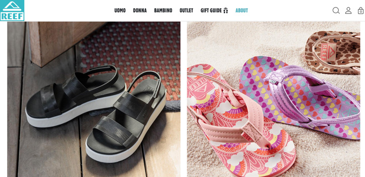 reef sandals website