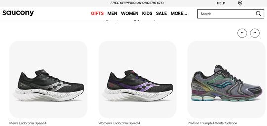 saucony website