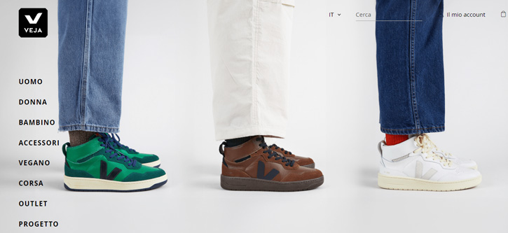 veja shoes website