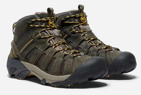 Keen Mens Voyageur Mid Vented Hiking Boots