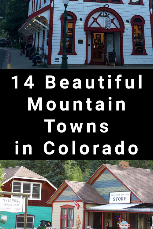 Beautiful, Small Mountain Towns in Colorado, USA