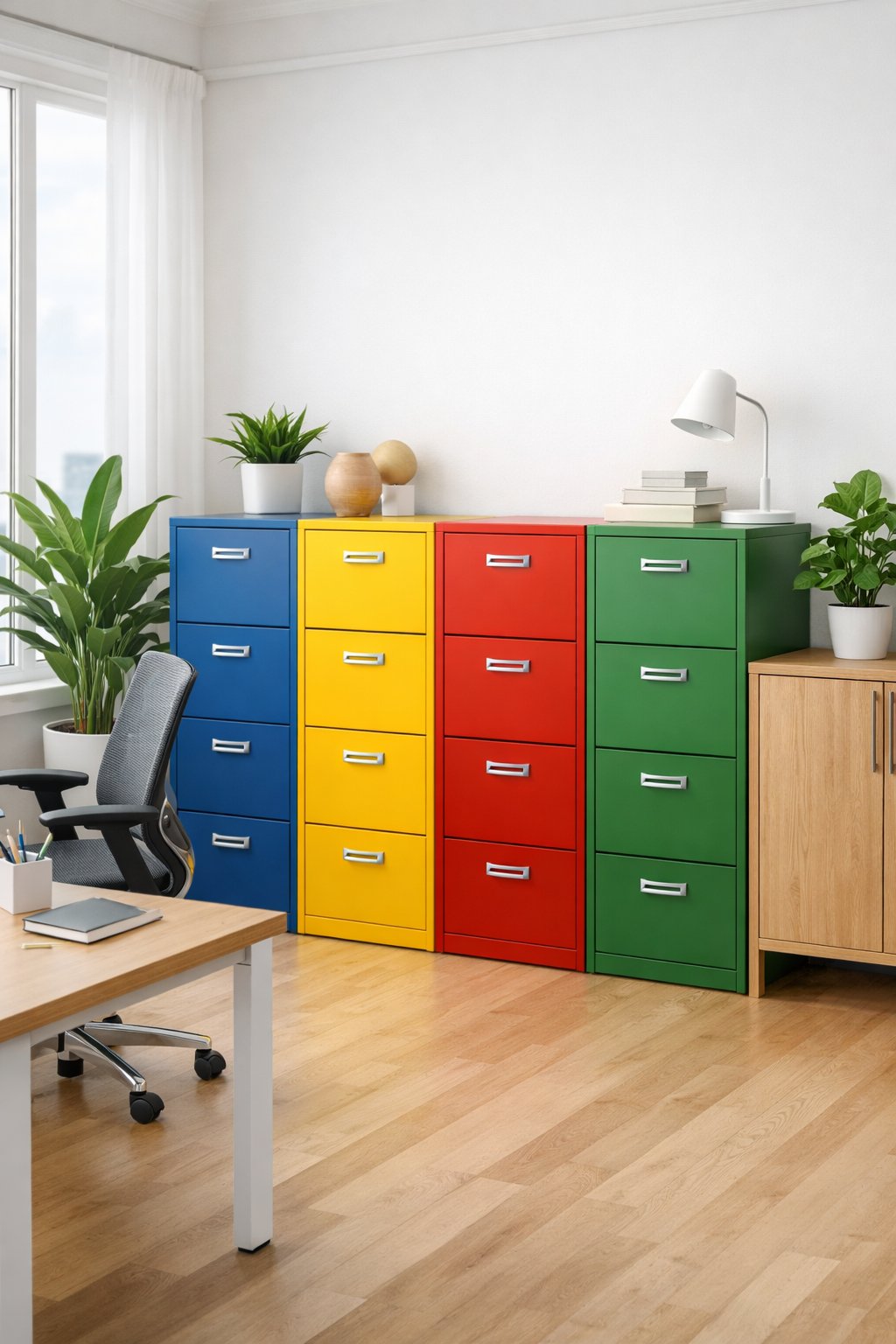 Colorful Office Decor Idea 6